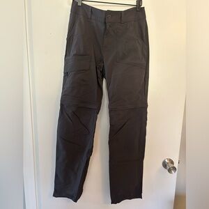 Gray Columbia Hiking Pants